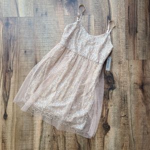 Irreplaceable Sequin Tulle Dress